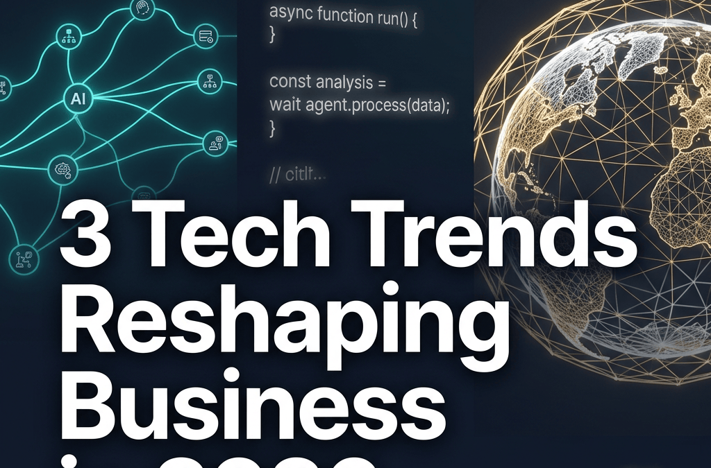 Image representing the top 3 tech trends of 2026